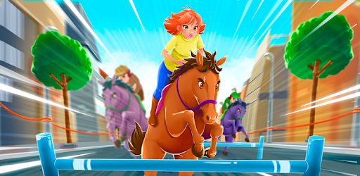 Cartoon Horse Riding - Derby Racing Game for Kids pc screenshot Cartoon Horse Riding - Derby Racing Game for Kids pc screenshot
