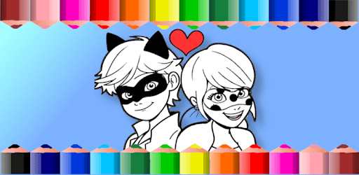 Ladybug & Cat Noir Coloring Book pc screenshot