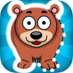 Toddler Animal Trace icon