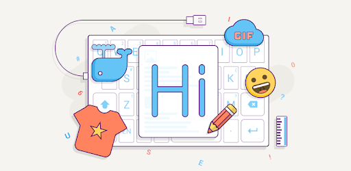 Hi Keyboard - Emoji Sticker, GIF, Animated Theme pc screenshot