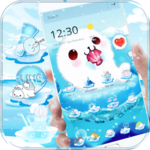 Aquarium Sea Seals Theme Wallpaper for pc icon