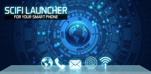 Sci fi Launcher Jarvis 2 Theme pc screenshot Sci fi Launcher Jarvis 2 Theme pc screenshot
