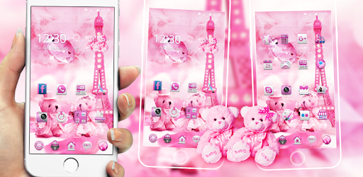Teddy bear love theme in Paris pc screenshot Teddy bear love theme in Paris pc screenshot