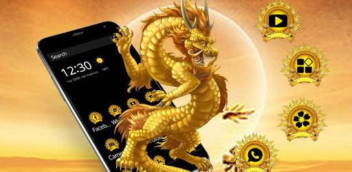 Golden Dragon Totem Luxury Theme pc screenshot Golden Dragon Totem Luxury Theme pc screenshot