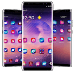 Purple Theme for Galaxy Note 8 icon