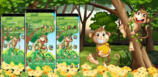 The Cute Cartoon Monkey Theme pc screenshot The Cute Cartoon Monkey Theme pc screenshot