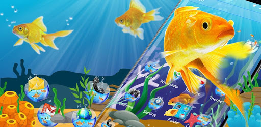 Aquarium Ocean Gold Fish Theme pc screenshot Aquarium Ocean Gold Fish Theme pc screenshot