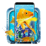 Aquarium Ocean Gold Fish Theme icon