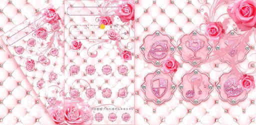 Diamond Rose Pink Theme pc screenshot Diamond Rose Pink Theme pc screenshot