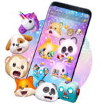 Funny Animal Emojis Theme icon