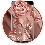 Rose Gold Rosette Theme icon