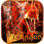 Fire Dragon Theme Wallpaper icon