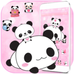 Cute Panda Love Theme Panda Icon Pack for pc icon