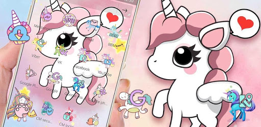 Cartoon Cute Lovely Unicorn Theme pc screenshot Cartoon Cute Lovely Unicorn Theme pc screenshot