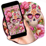 Salmon Floret Skull 2D Theme for pc icon