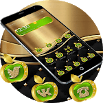 Gold Green Apple Theme icon