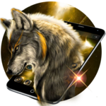 Golden Noble Wolf Theme icon