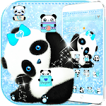 Blue Panda Cute Theme icon