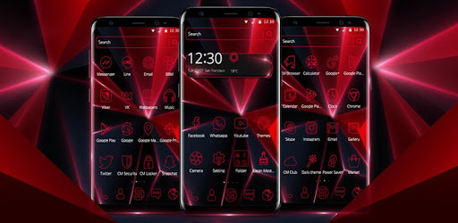 Red Light Neat Business Theme pc screenshot