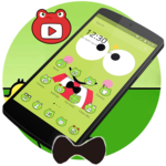 Cute Frog Big Eyes Anime Theme icon