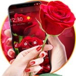 Blooming Red Rose Love Theme icon