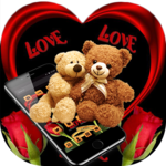 Loving Brown Furry Bear Theme icon