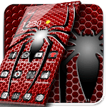 Red Metal Spider Hero Theme icon