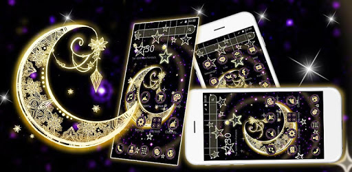 Violet Moon Light 2D Theme pc screenshot