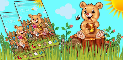 Cute Cartoon Teddy Bear 2D Theme pc screenshot Cute Cartoon Teddy Bear 2D Theme pc screenshot
