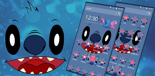 Cute Blue Devil Cartoon Theme🐨 pc screenshot