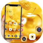 Gold Luxury Apple Theme For XS icon