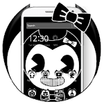 Black and White Ink Boy Theme for pc icon