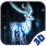 White Deer 3D Thema icon