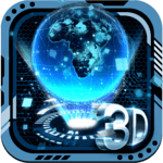 3D Tech Earth Theme icon
