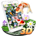 Koi Fish Aquarium 3D Theme icon