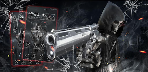 3D Death Skull Gun Theme pc screenshot 3D Death Skull Gun Theme pc screenshot