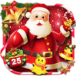 Joyful 3D Red Christmas Theme icon