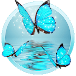 Butterfly Blue Gleam 3D Live Lock Screen Wallpaper for pc icon Butterfly Blue Gleam 3D Live Lock Screen Wallpaper for pc icon