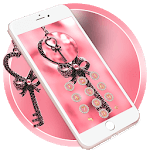 Pink Love 3D Live Lock Screen Wallpapers Security icon