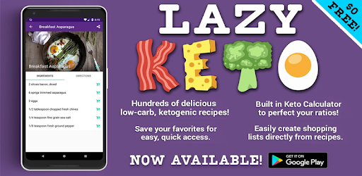 Lazy Keto - Easy Low Carb Ketogenic Diet Recipes pc screenshot