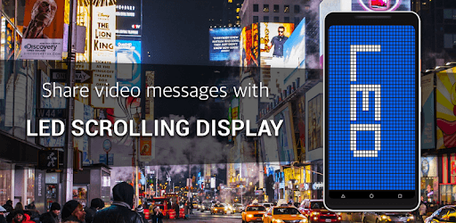 Led scrolling display : share led messages pc screenshot