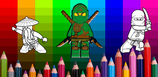 Coloring book for Lego Ninjago Fans pc screenshot