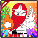 Coloring book for Lego Ninjago Fans icon