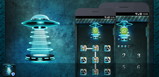 AppLock Theme - Alien Tech pc screenshot