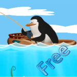Penguin Fishing icon
