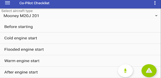 Co-Pilot Checklists pc screenshot Co-Pilot Checklists pc screenshot