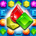 Jewels Crush Deluxe 2018 - New Mystery Jewels Game icon