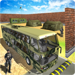 Army Bus Driver Transport Soldiers icon