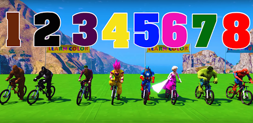 Superheroes Bmx Racing: Bicycle Xtreme Stunts pc screenshot Superheroes Bmx Racing: Bicycle Xtreme Stunts pc screenshot