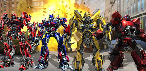 Super Robot Transformation Robot Fighting Games pc screenshot